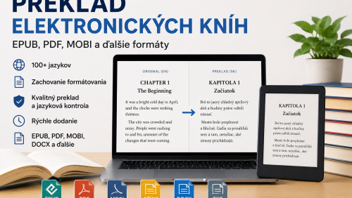 Preklad elektronických kníh